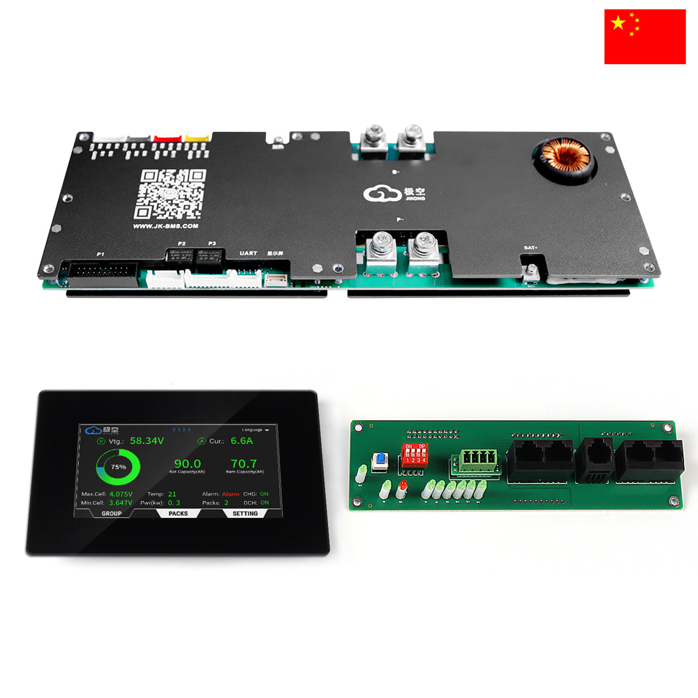 JK New V19 PB2A16S20P 16S 200A 2A Active Balance Current BMS|Diylibattery